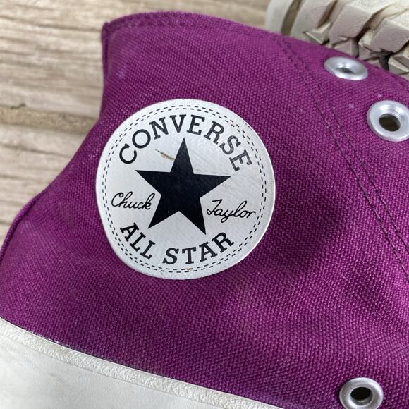 Converse Run Star Hike High Top Sneakers - Purple - Men’s 7.5 / Women’s 9.5 - Picture 15 of 16